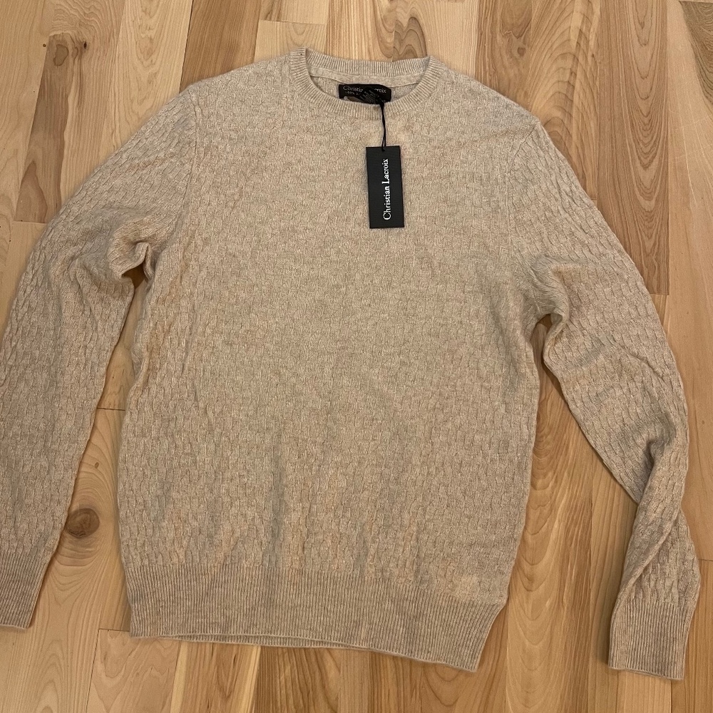 Christian Lacroix cashmere sweater